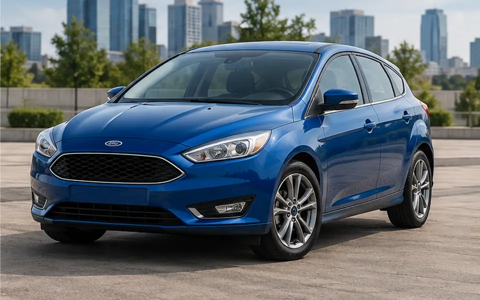 Фотореалистичная иллюстрация Ford Focus