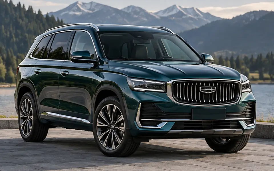 Фотореалистичная иллюстрация Geely Monjaro