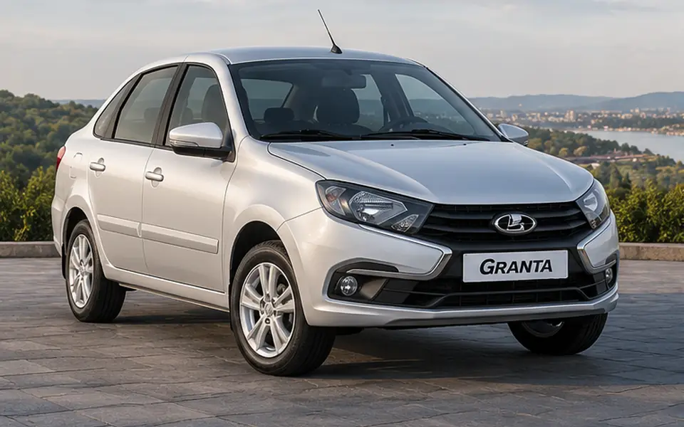 Фотореалистичная иллюстрация LADA Granta
