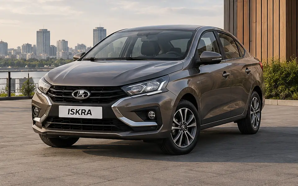 Фотореалистичная иллюстрация LADA Iskra