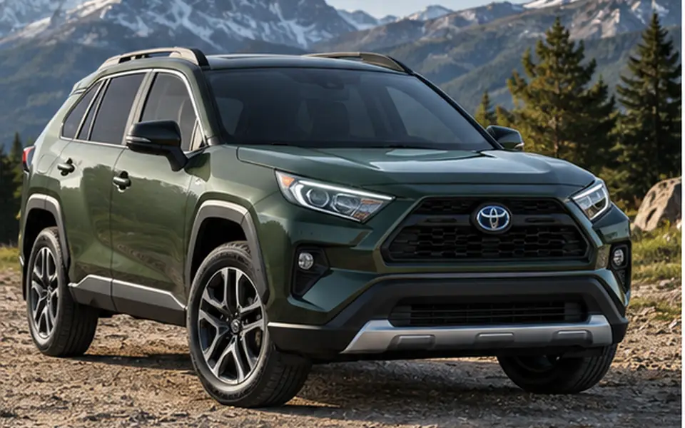 Фотореалистичная иллюстрация Toyota RAV4