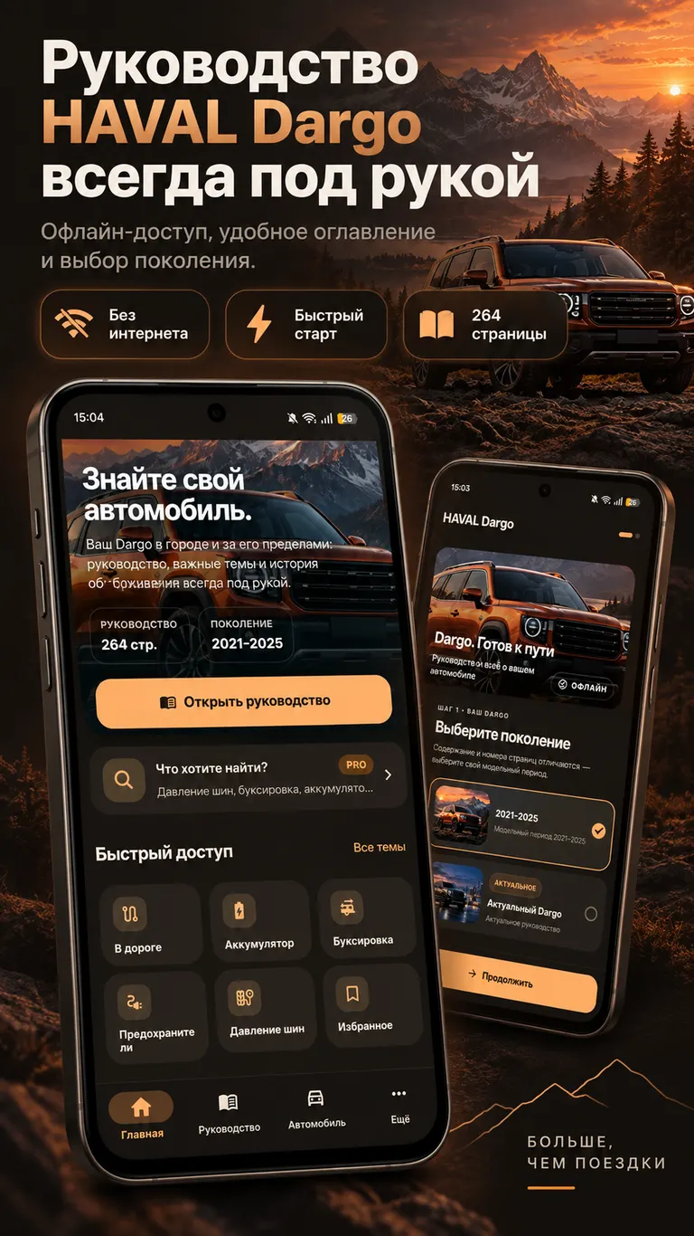 HAVAL Dargo: Руководство и выбор автомобиля